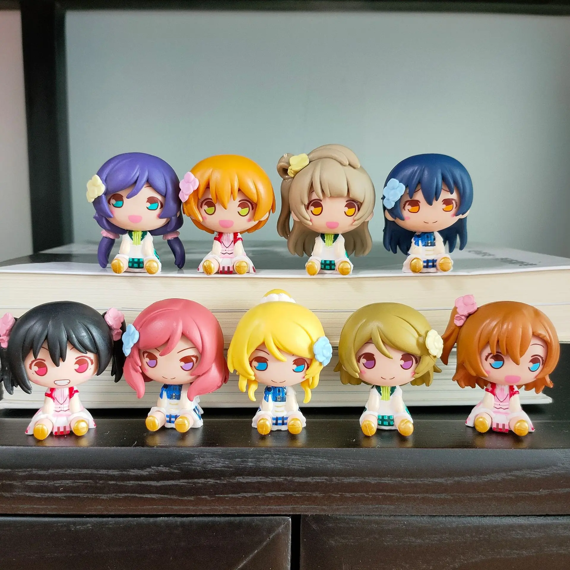 9 шт. Love Live! Экшн фигурка проект школьного идола Q Nozomi Tojo Honoka Kousaka Maki Nishikino Элли