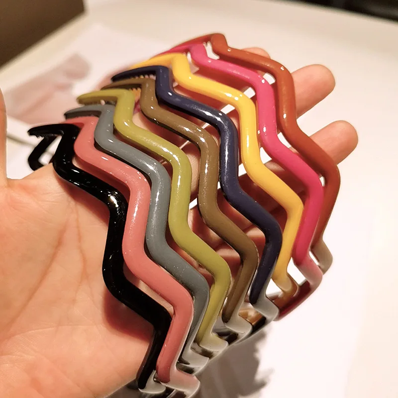 1 шт. новые модные простые резинки для волос в корейском стиле девочек 9 цветов