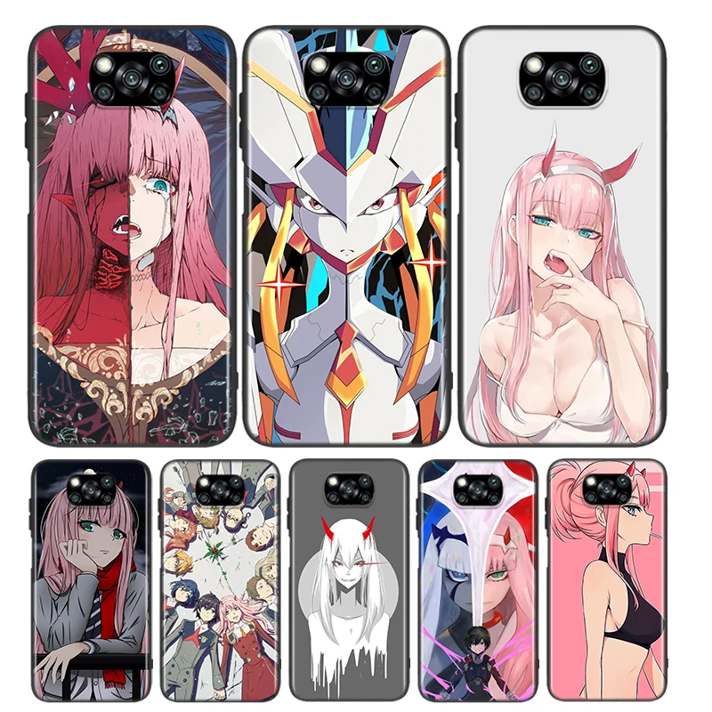 Zero Two Darling In The FranXX для Xiaomi Poco X3 NFC M2 X2 F2 C3 M3 Pocophone F1 Pro Mi Play Mix 3 A2 A1 6 5 lite чехол