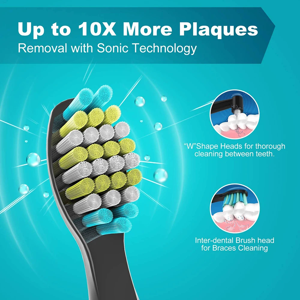 Fairywill FW 507 Ультразвуковая электрическая зубная щетка для Зубная щётка 5 режимов USB