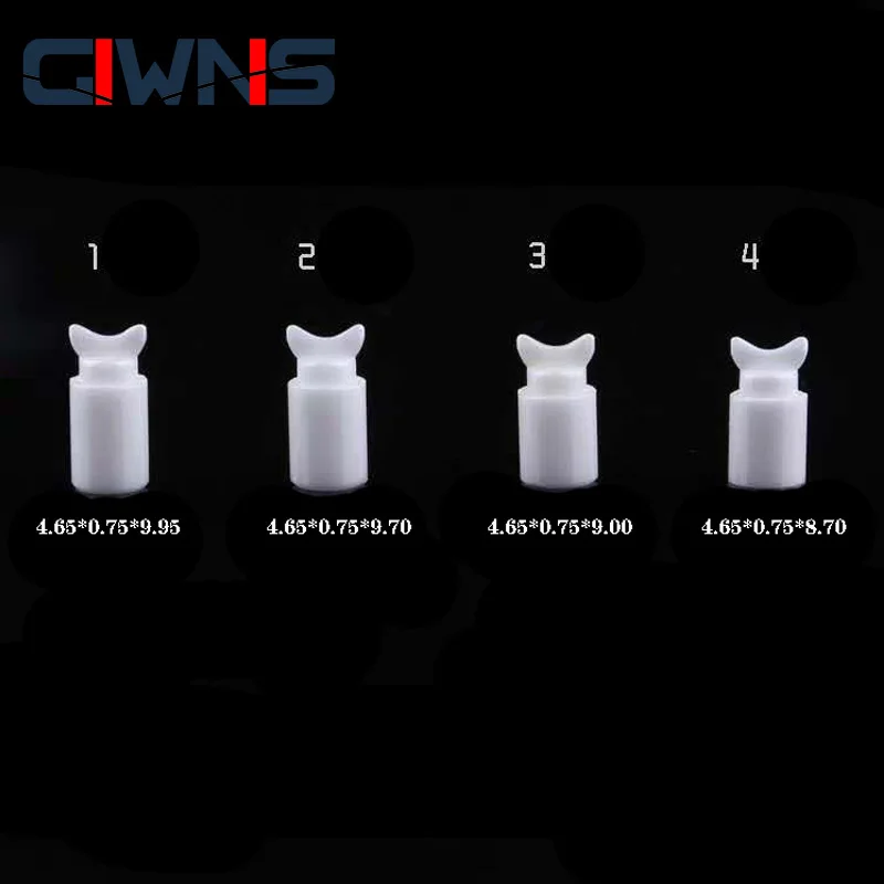 1PCS Ceramic Semilunar Pin Fishing Wheel Half moon Pin Reel Accessories Suitable for ABU C3 C4 CS Morrum KALEX Daiwa TATULA etc.