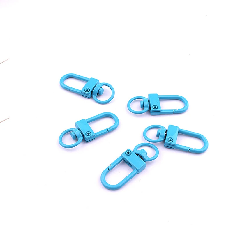 10 шт. карабин для омаров металлические пряжки ключей самодельных сумок брелки