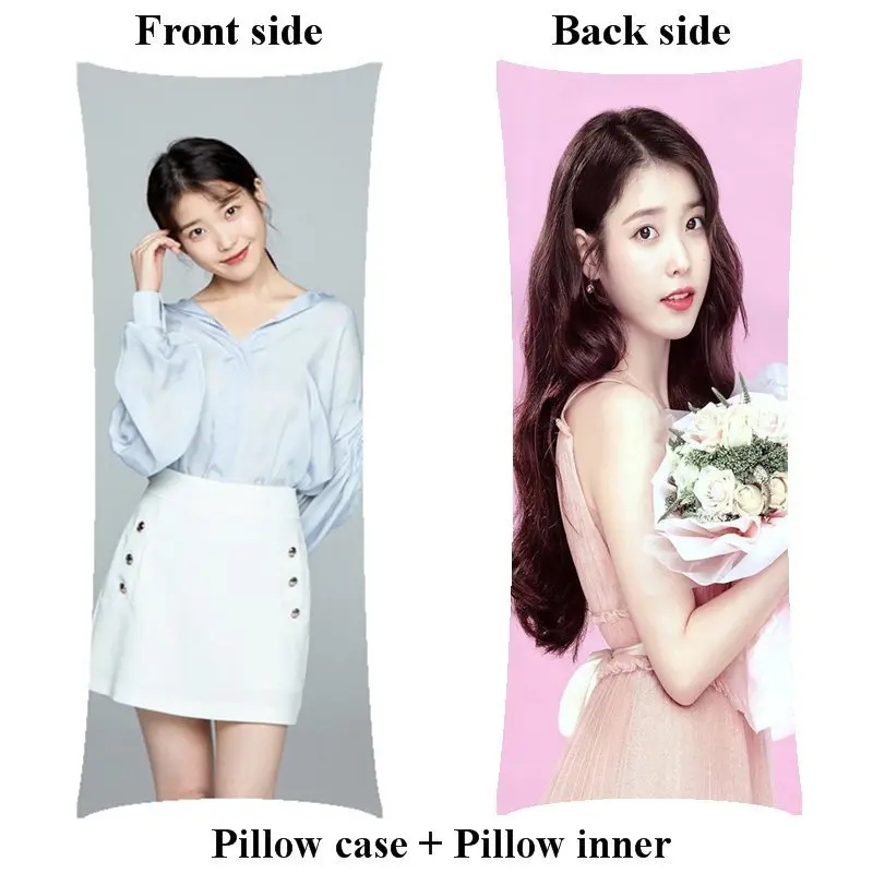 Birthday Gift Girlfriend IU body pillow Lee Ji Eun long hugging Pillow including inner home customize | Дом и сад