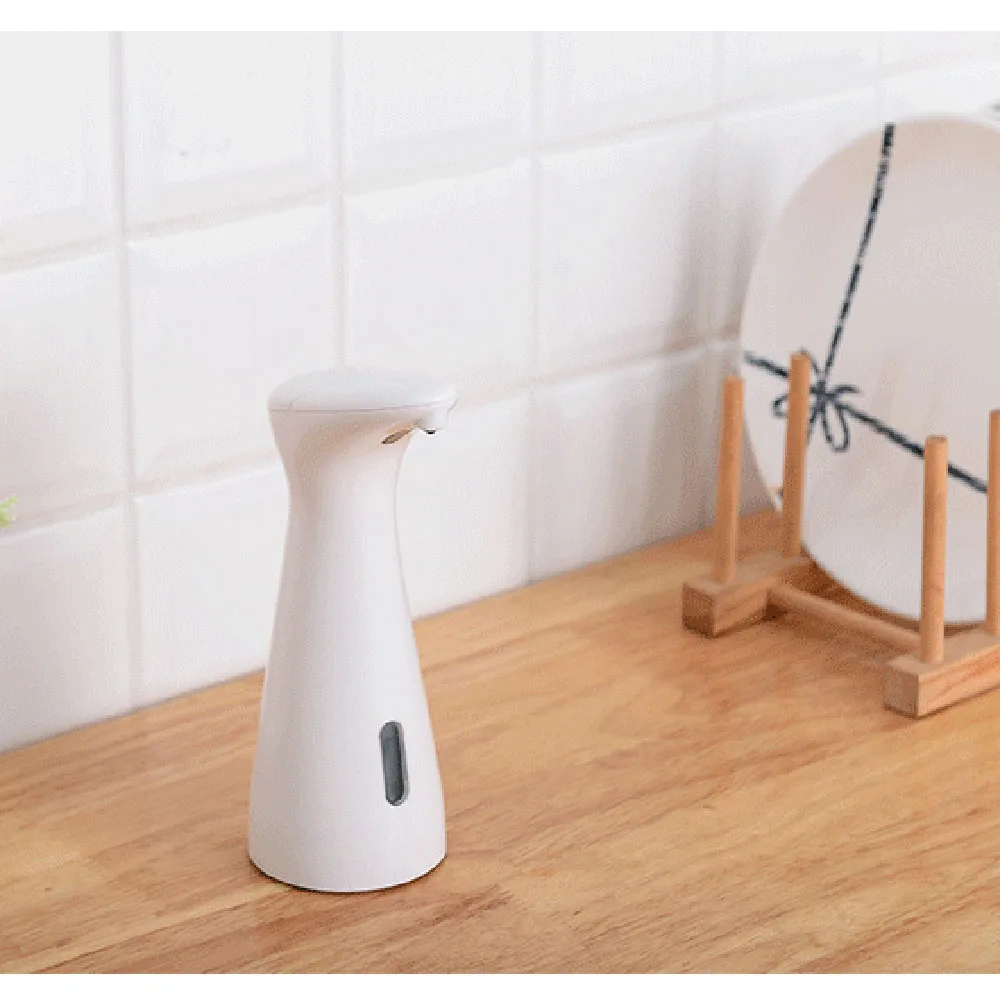 

200ml Automatic Foam Machine Liquid Soap Dispenser Waterproof Anti-Infrared Liquid Soap Containers