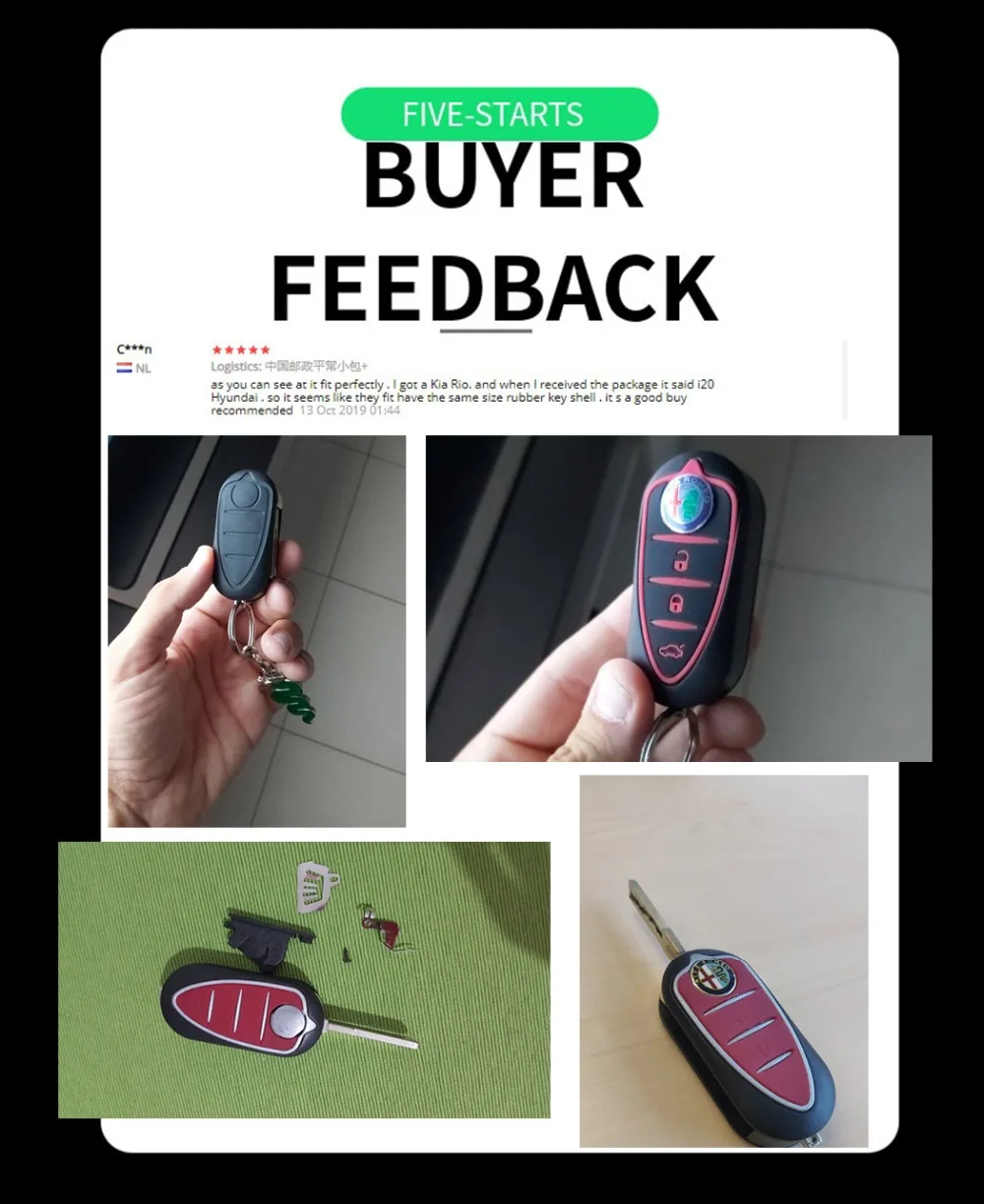 Новинка 1 шт супер 3 кнопки дистанционного ключа брелок чехол для Alfa Romeo Mito Giulietta GTO 159 автомобильный Стайлинг Автомобильный ключ оболочка zk30