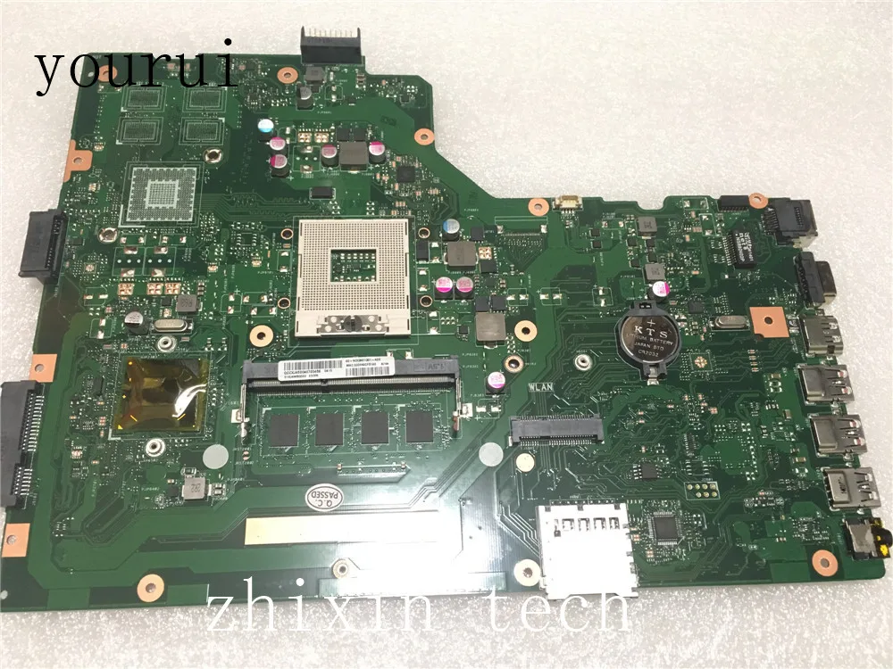 Оригинальная материнская плата yourui для ноутбука ASUS X75A X75VB REV2.0 4 Гб ОЗУ полностью