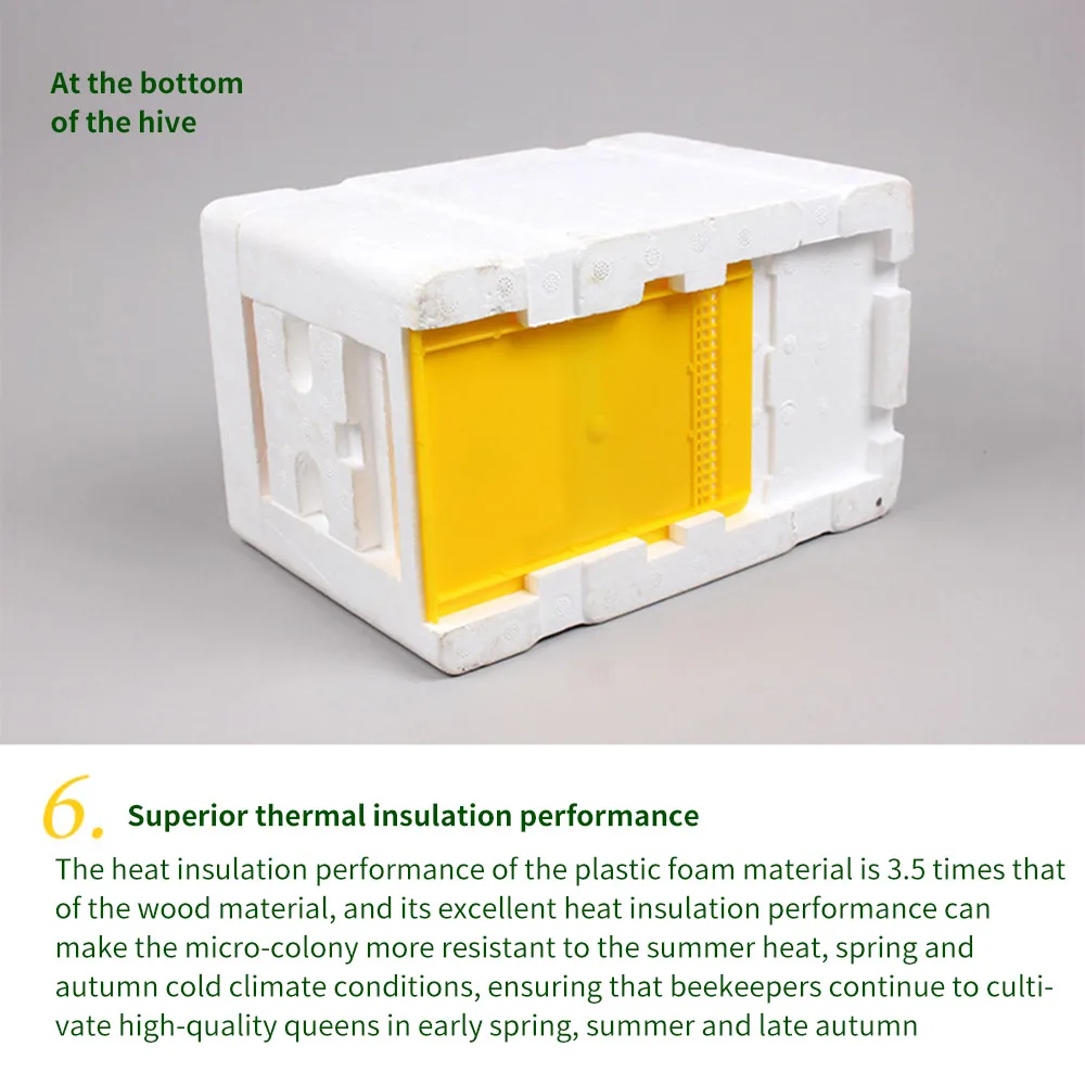 Пчелиный улей Пчеловодство королевская коробка для опыления - Цена: 1 586,03 руб.