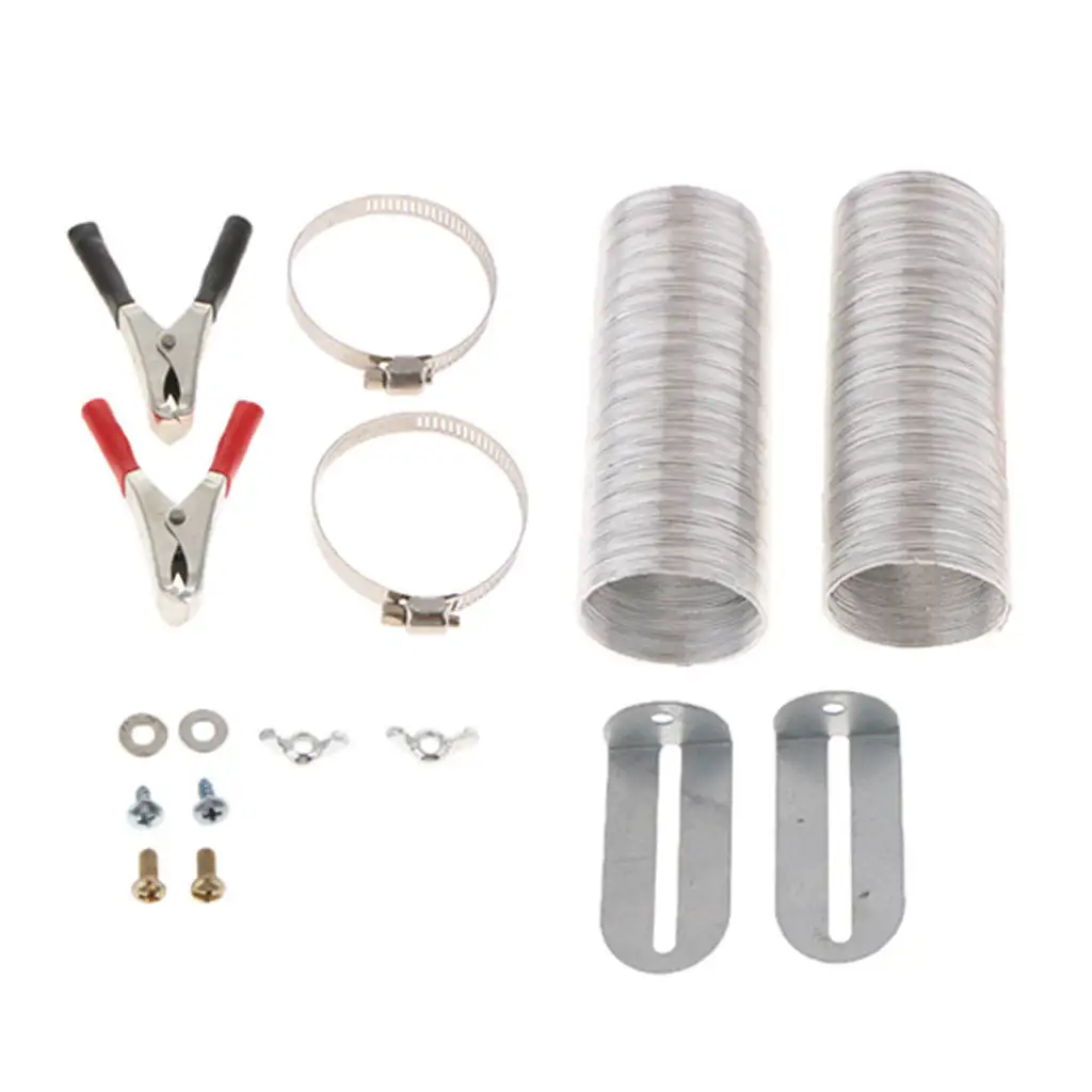 

1 комплект нагреватель для автомобиля, грузовика, вентилятор, зимний нагреватель ветрового стекла, монтажные аксессуары