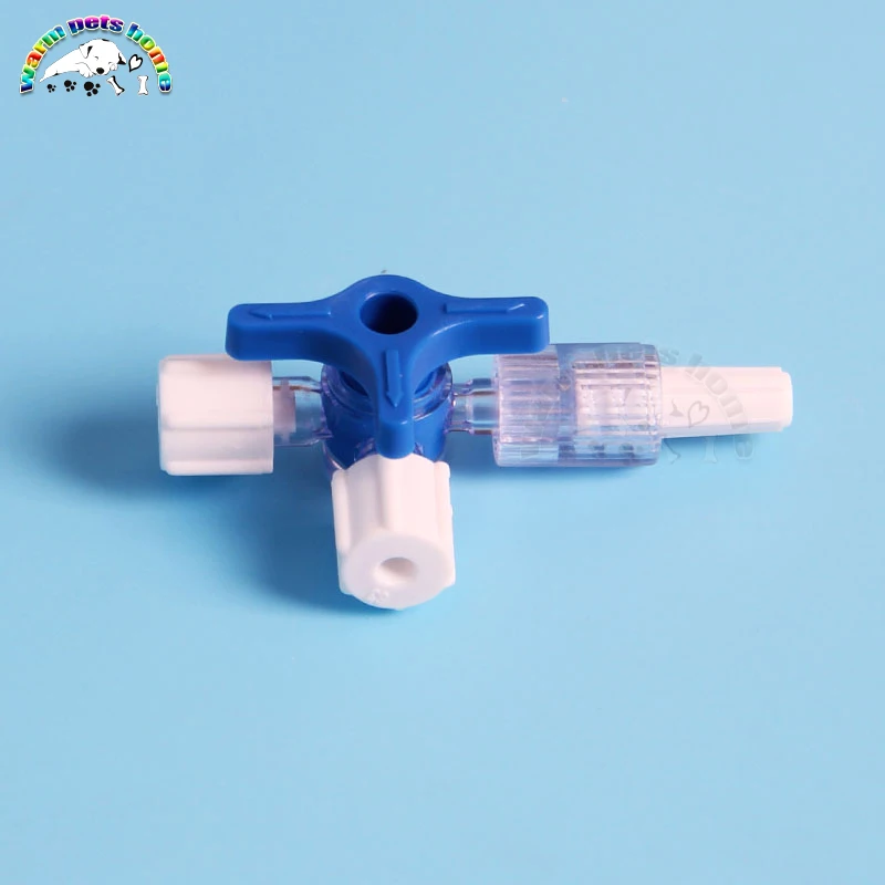 Пластиковый Трехходовой запорный кран для клинической больницы адаптер замка Luer