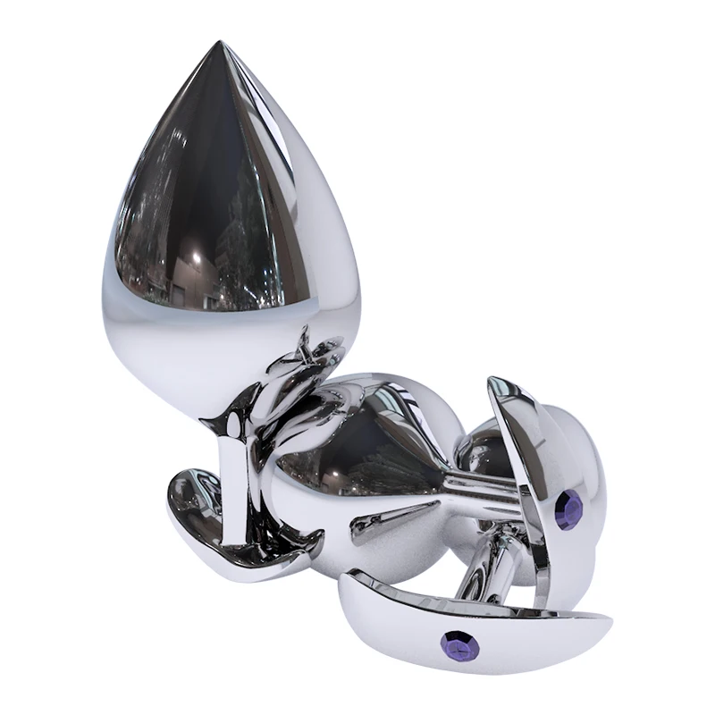 Metal Butt Plug Anal Sex Toy Stainless Steel Prostate Masssager Erotic Male Masturbation Toy| |