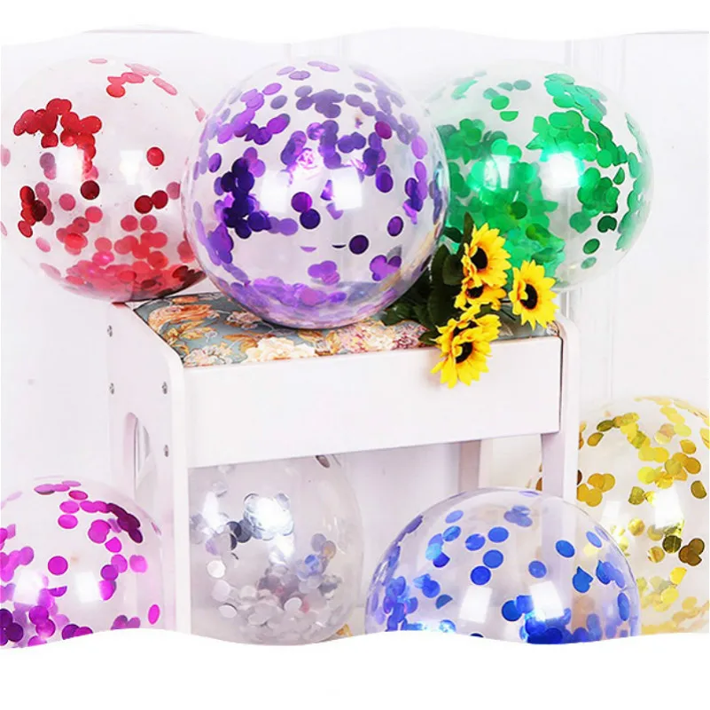

1pcs Blue Sequins Toy Ball Colorful Ball Soft Ocean Ball Funny Baby Kid Swim Pit Toy Water Pool Ocean Wave