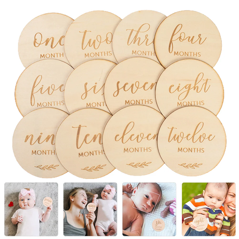 

1 Набор деревянных памятных открыток для дня рождения, карточки для роста