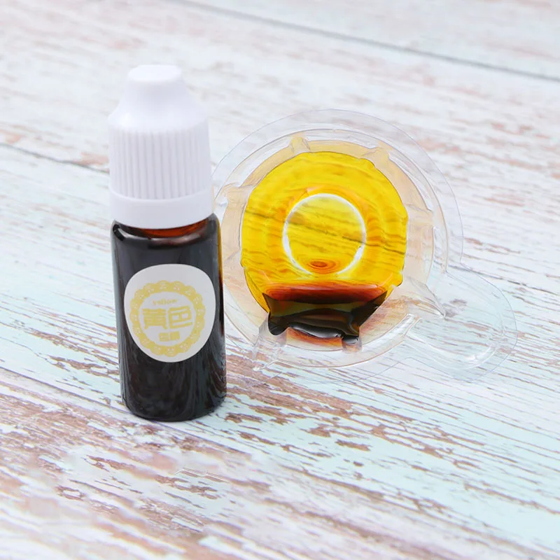 1 шт. УФ смолы клей Пигмент Цвет жидкий окрашивающий КРАСИТЕЛЬ DIY ювелирных