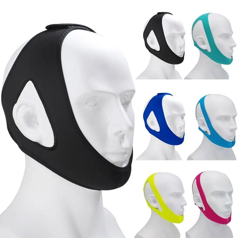 Ремень для защиты от храпа ремень челюсти отдыха на подбородке головы с защитой