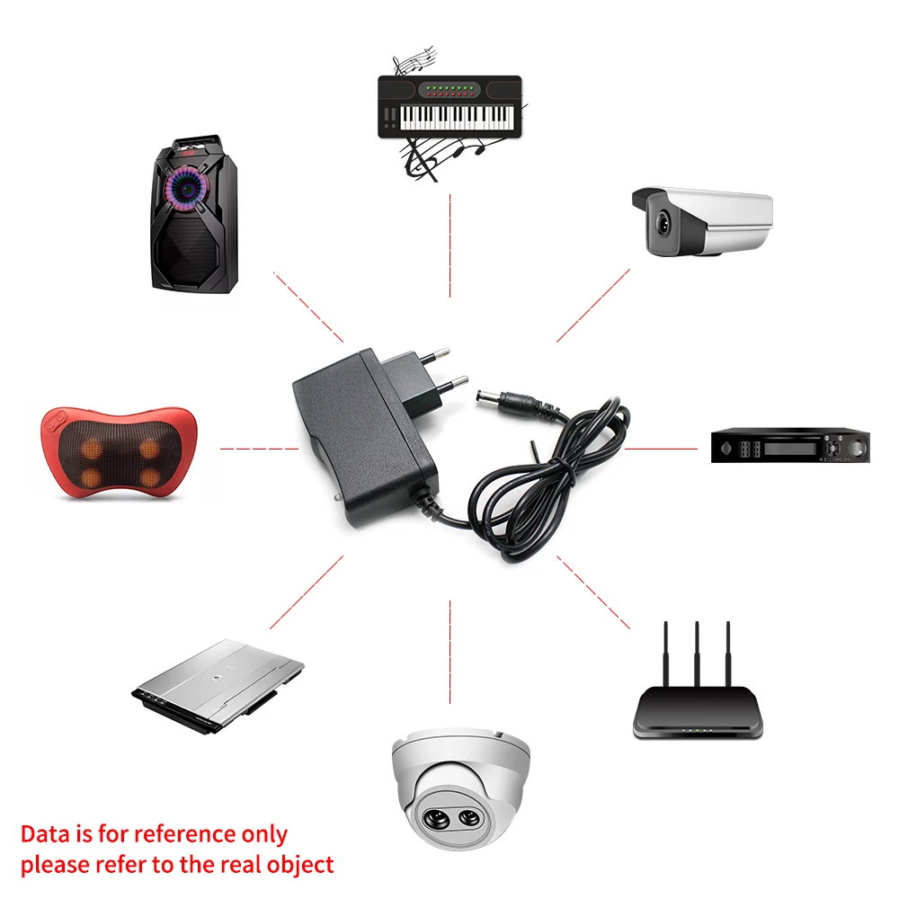 Адаптер питания переменного/постоянного тока 9 в 15 универсальный
