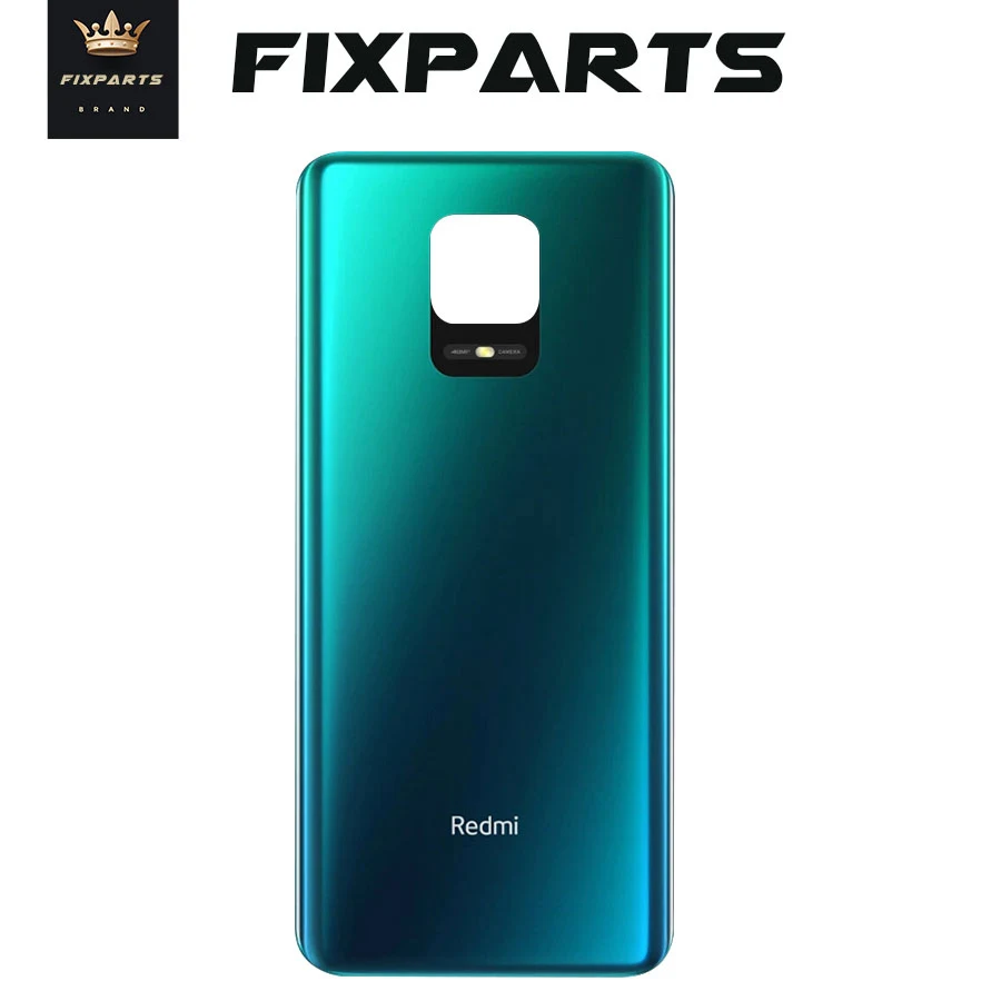 New For Xiaomi Redmi Note 9S Back Battery Cover Rear Door Housing Case Glass Panel Note9 Pro note 9 pro | Мобильные телефоны и