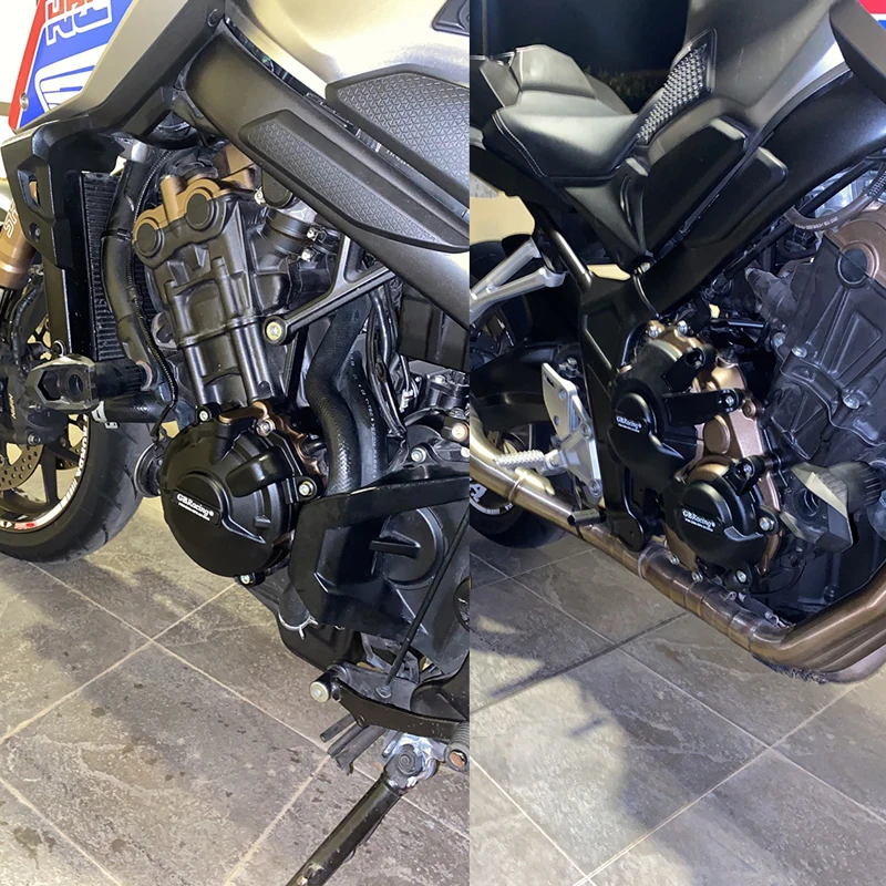 

Motorcycles Engine Cover Protection Case for Case GB Racing For HONDA CBR650R CB650R CB650F CBR650R Engine Covers Protectors NEW