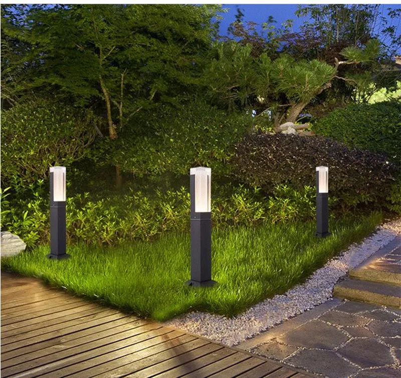 Водонепроницаесветодиодный Светодиодная лампа 12 Вт COB для газона освещение