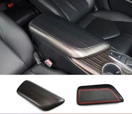 Для Toyota Camry 2018 2019 2020 2021 кожа из микрофибры/ABS внутренняя Центральная консоль