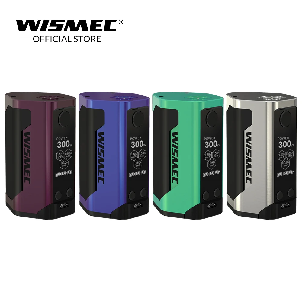 [США/Франция] Wismec Reuleaux RX GEN3 TC Mod Box 300 Вт Выход питание от 18650 батареи VW/TC-Ni/TC-Ti/TC-SS/TCR режим Vape Box Mod