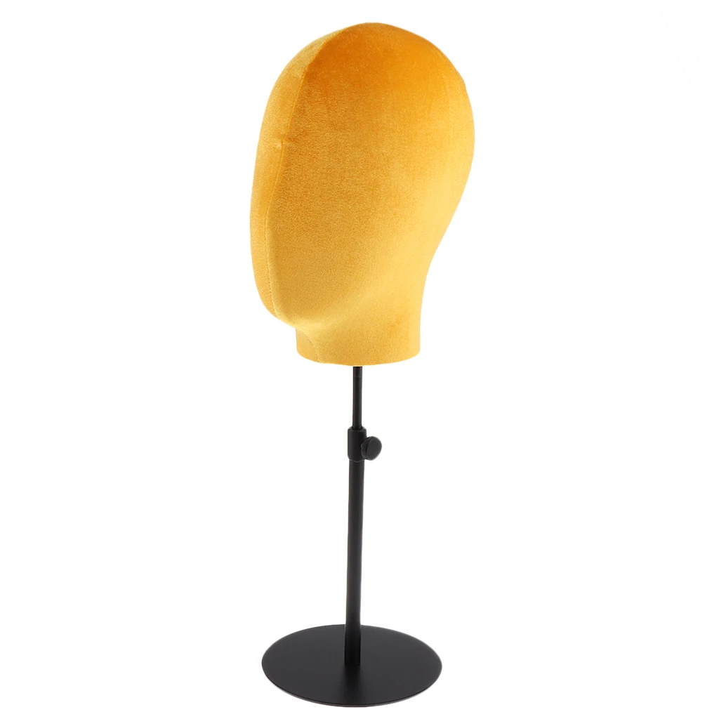 

Adjustable Height Wigs Making Mannequin Head Hat Display Wig Stand Holder Rack High-end Cosmetology Head