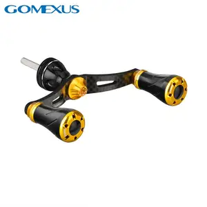 Ручка для спиннинговой катушки GOMEXUS, тип блокировки для Daiwa Revros Ninja LT Shimano Nasci Sedona Sahara с двойной ручкой