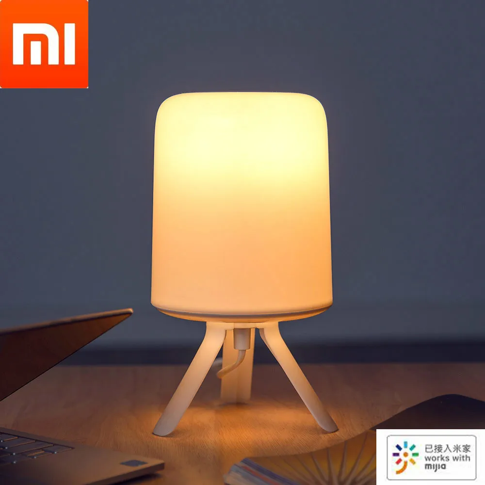 

Прикроватная лампа Xiaomi Youpin Smart Home, минималистичный туманный дизайн, изысканный и маленький красочный светильник для создания атмосферы, раб...