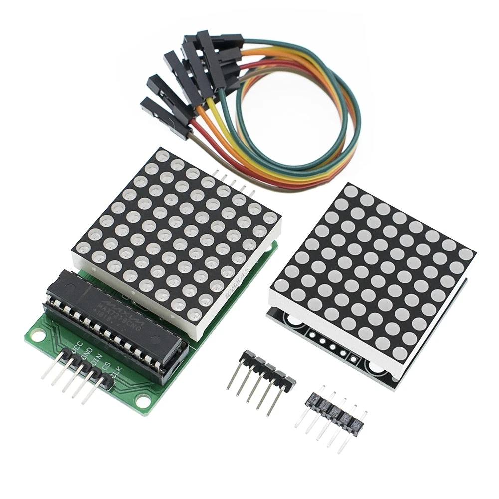 

Модуль точечной матрицы MAX7219 8*8, модуль контроля микроконтроллера, модуль дисплея MCU, модуль управления светодиодным дисплеем для Arduino 5 В