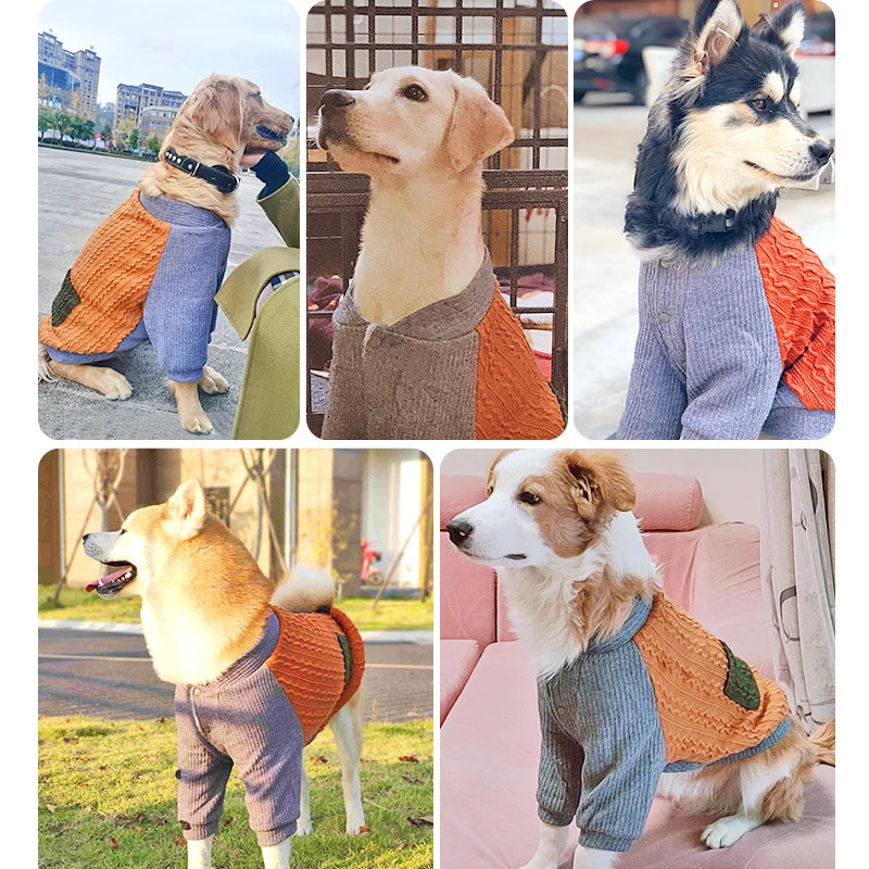 Новинка свитера для собак Одежда домашних животных наряды двухслойная