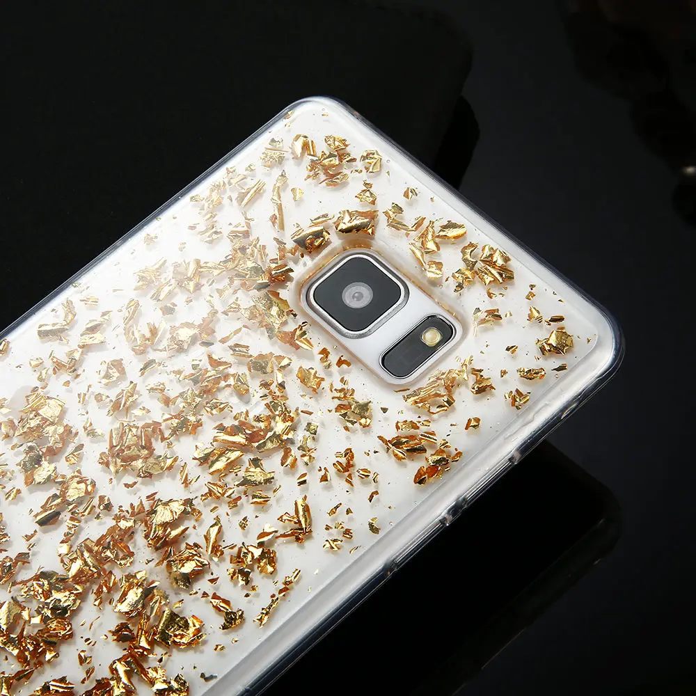 Роскошный чехол KISSCASE с золотой фольгой для samsung Note 4 5 8 A J 3 7 чехлы блестящими