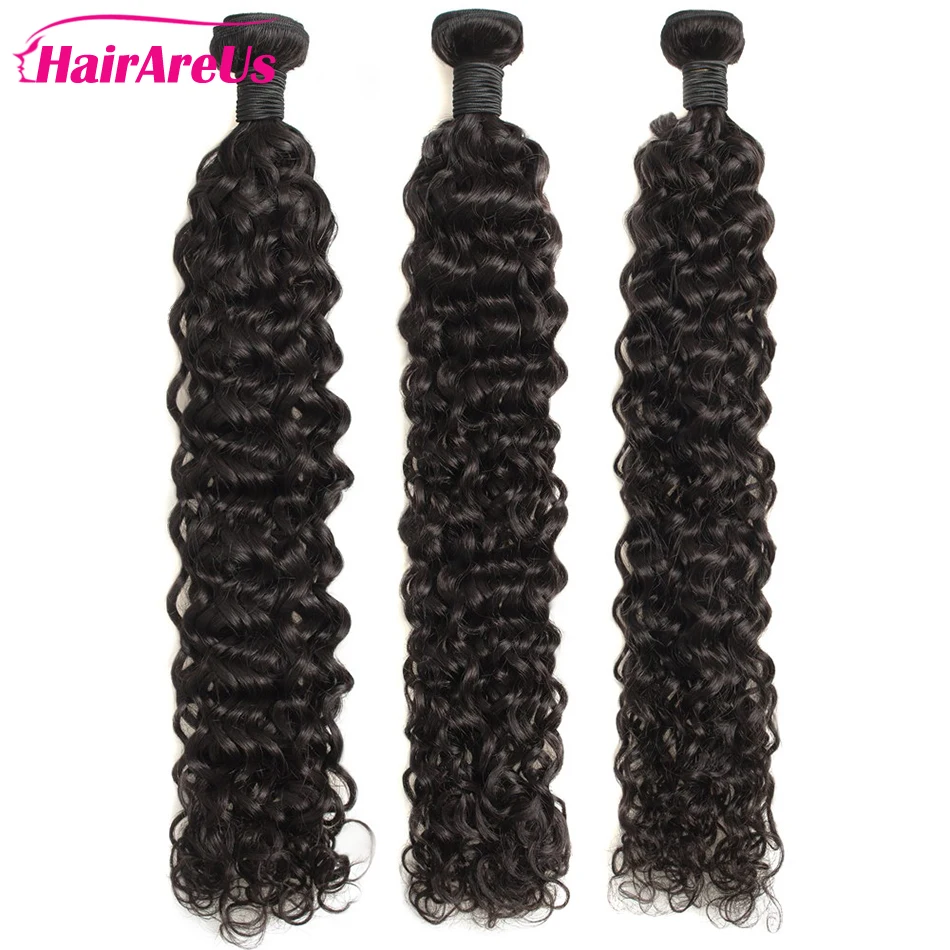 

Loose Deep Bundles 100% Human Hair Bundles Remy Brazilian Hair Weave Bundles 30 Inch Bundles for Women Natural Color Remy