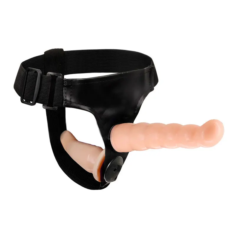 GaGu пурпурный двойной Дилдо страпон ремешок на фаллоимитатор интимные изделия