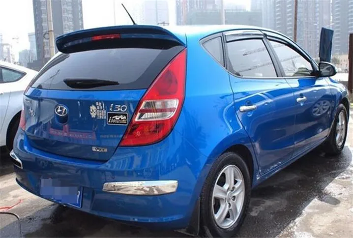 Для Hyundai I30 спойлер 2003 2012 Высокое качество ABS Материал заднее крыло автомобиля