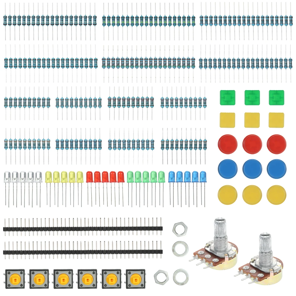 Новые электронные компоненты базовый стартовый комплект для Arduino UNO MEGA2560 Raspberry Pi