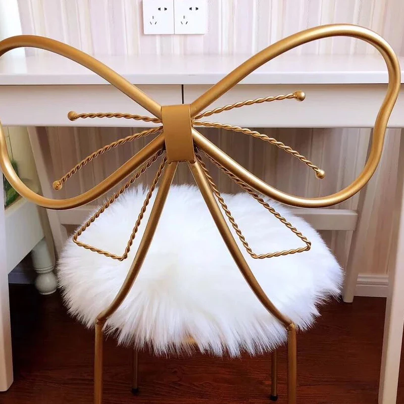 Мягкий коврик 35/40 см из искусственной овечьей шерсти Подушка для стула спальни