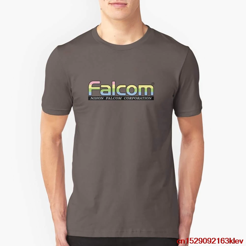 Nihon Falcom Приталенная футболка с капюшоном для мужчин женщин унисекс полный размер.