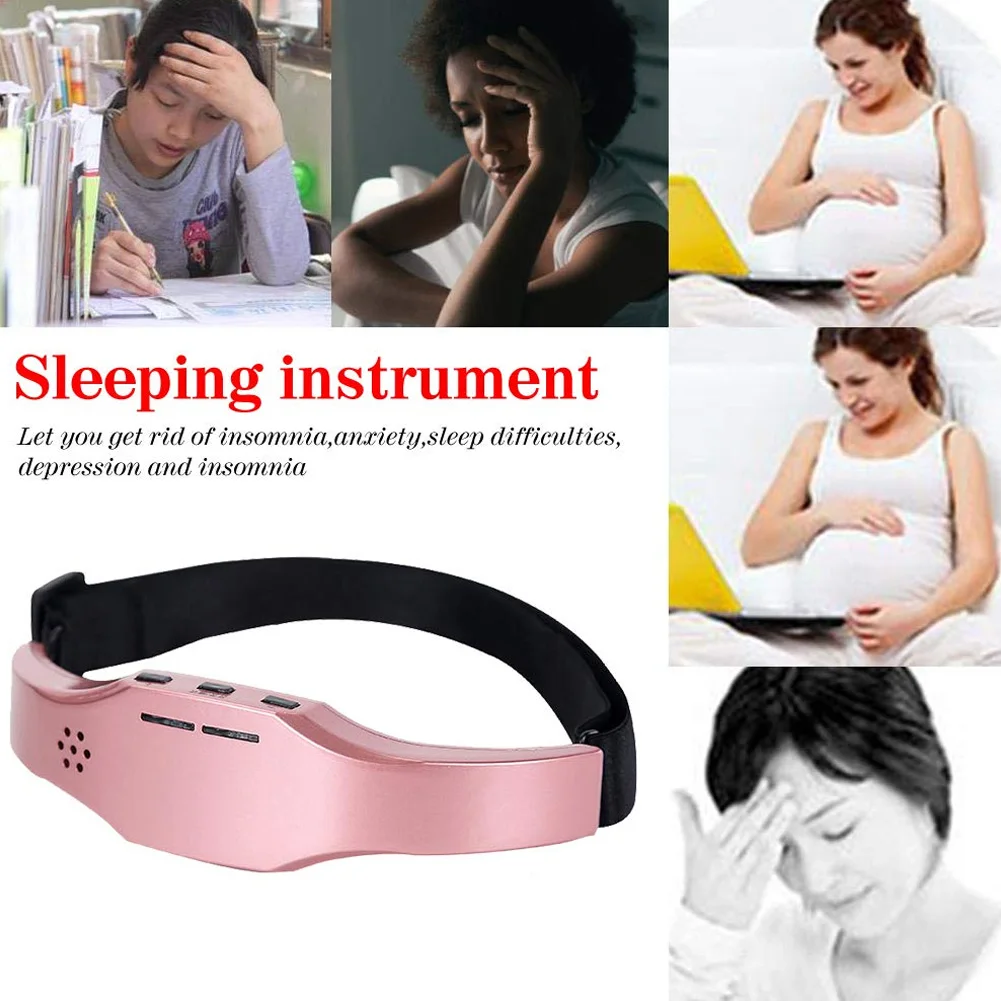 

Electric Head Massager Sleeping Instrument Smart Wireless Head Massager Relieve Insomnia Headache ZGOOD