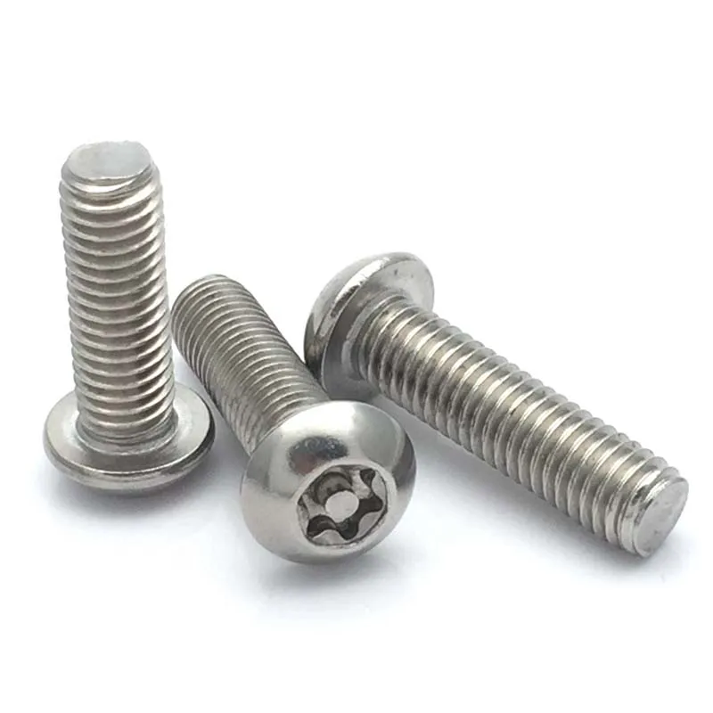 5 шт. M8 Torx винты с круглой головкой T &amp TX pan headel винт колонной противоугонные болты
