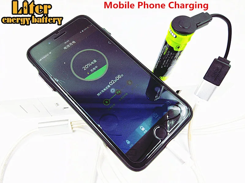 5 шт. USB 5000M 18650 3 7 V 3500mAh Мобильный зарядный аккумулятор Интеллектуальный 4