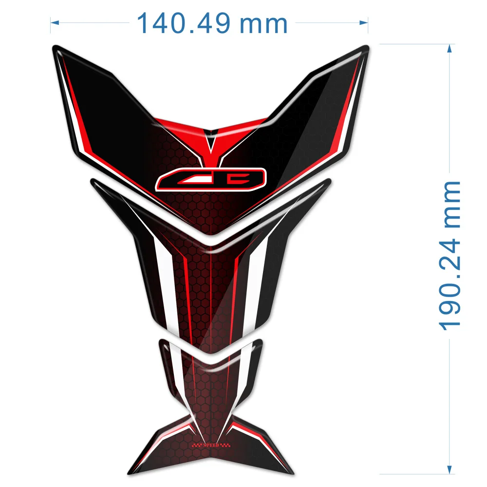 Для Honda CB300R CB300F CB500X CB1000R CB400 CB650R CB650F CB500F CB1300 эмблема Знак Логотип протектор