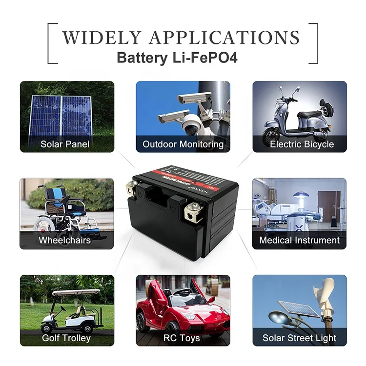 

Lifepo4 Battery Pack 12v 6ah 12ah 18ah 24ah Rechargeable Lithium With Charger Accept OEM/ODM