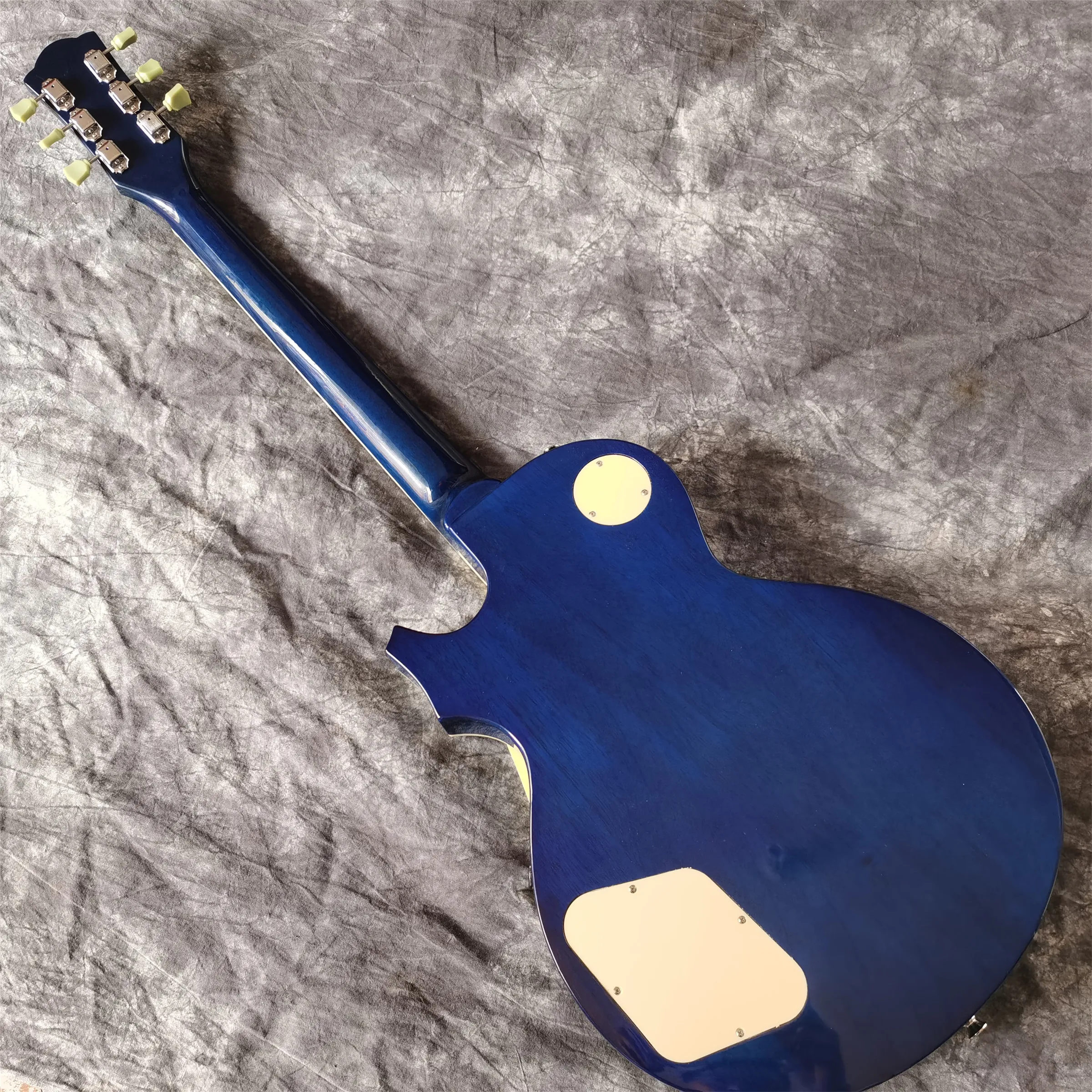 

hot selling high quality Chinese factory 6 strings blue electric guitar with , rosewood fingerboard ,can be changed any color