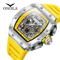 onola mens watches top brand waterproof male wrist watch luxury multifunction luminous sports casual clock mens quartz watch