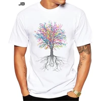 notes grows on trees men t shirt fashion gita tree design short sleeve casual tops hipster male t shirts funny cool tee