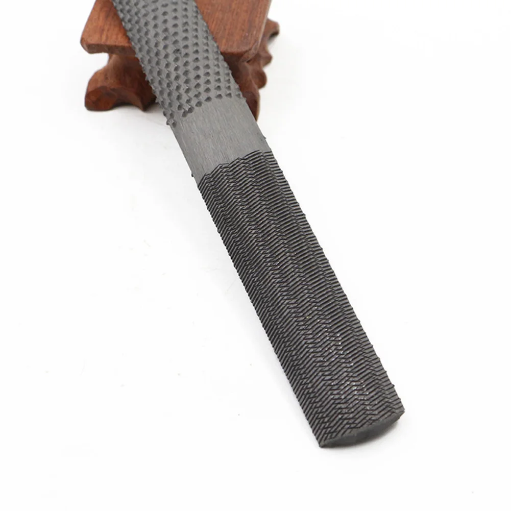 

4 In 1 Carbon Steel Woodworking Rasp Carving Multifunctional File Practical Repairment Carpentry Hand Cabinetmaker Storage Bag