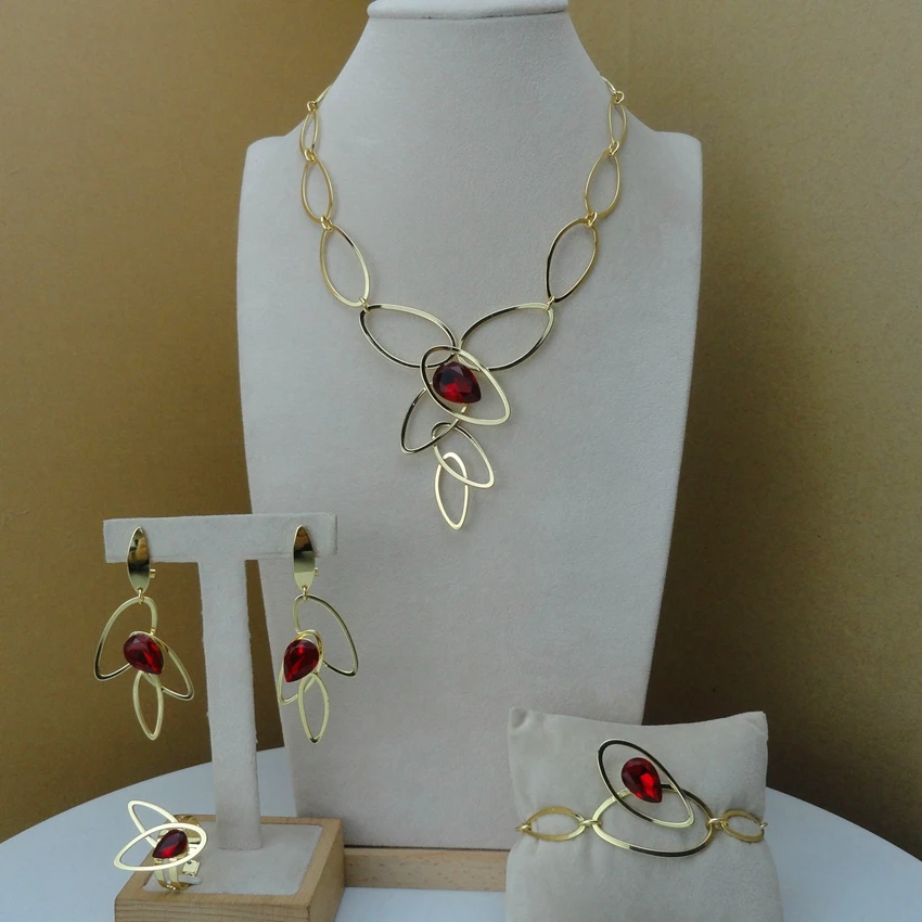 Yuminglai новый дизайн роскошный Африканский ювелирных изделий Дубай ювелирное