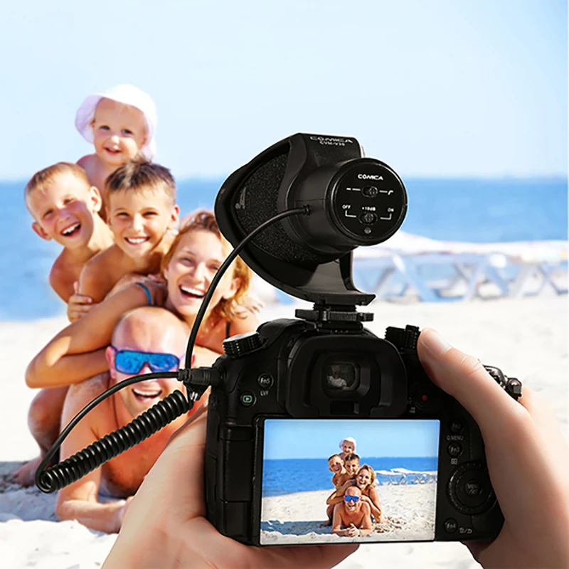 Микрофон Comica для видеостудии направленный конденсаторный микрофон записи