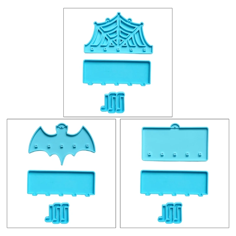 

1 Set Home Wall Hanging Hook Epoxy Resin Mold Key Towel Hanger Silicone Mould