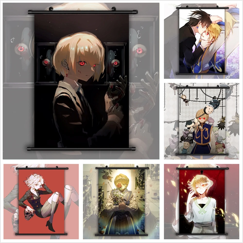 

HUNTER x HUNTER Kurapika Anime Manga HD Print Wall Poster Scroll