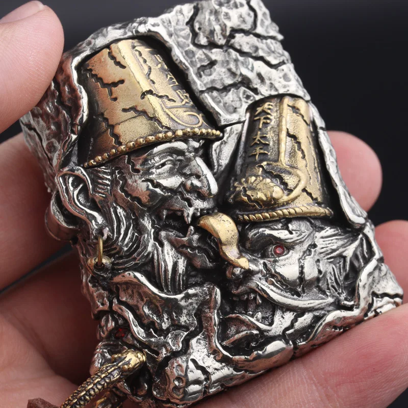 Heibai Wuchang оригинальная Тяжелая Броня Ретро Зажигалка высшего класса